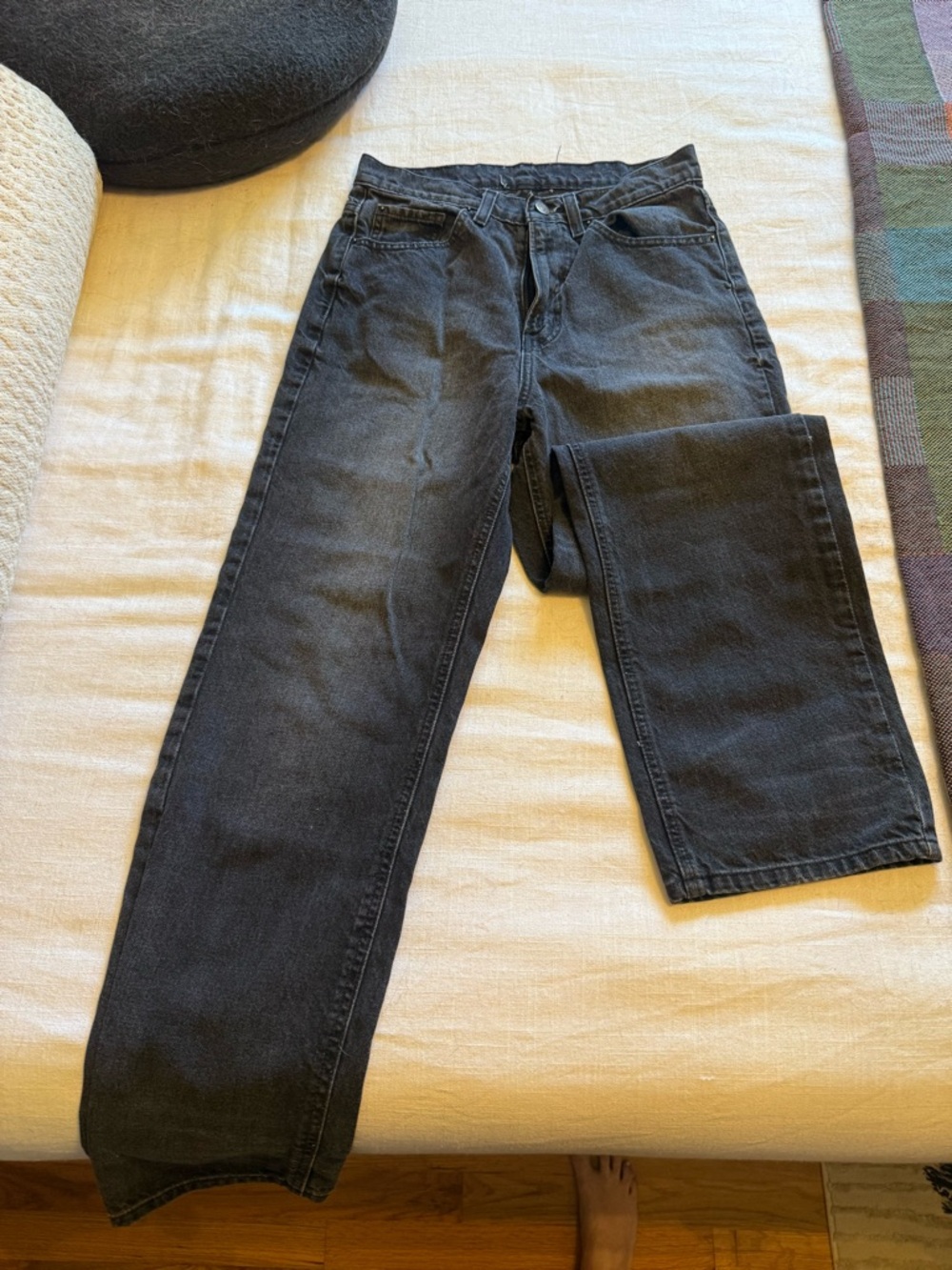 Bogs Women's Black Straight-Leg Jeans
